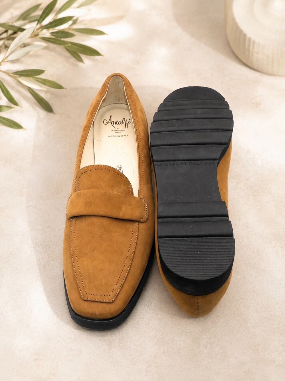 NWOT: Amalfi Suede Loafers Size 10.5